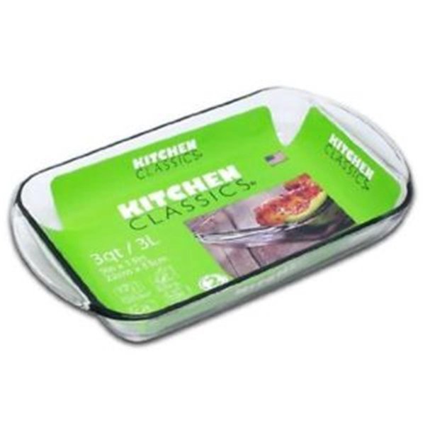 Libra 3 Quart Glass Baking Dish 240457